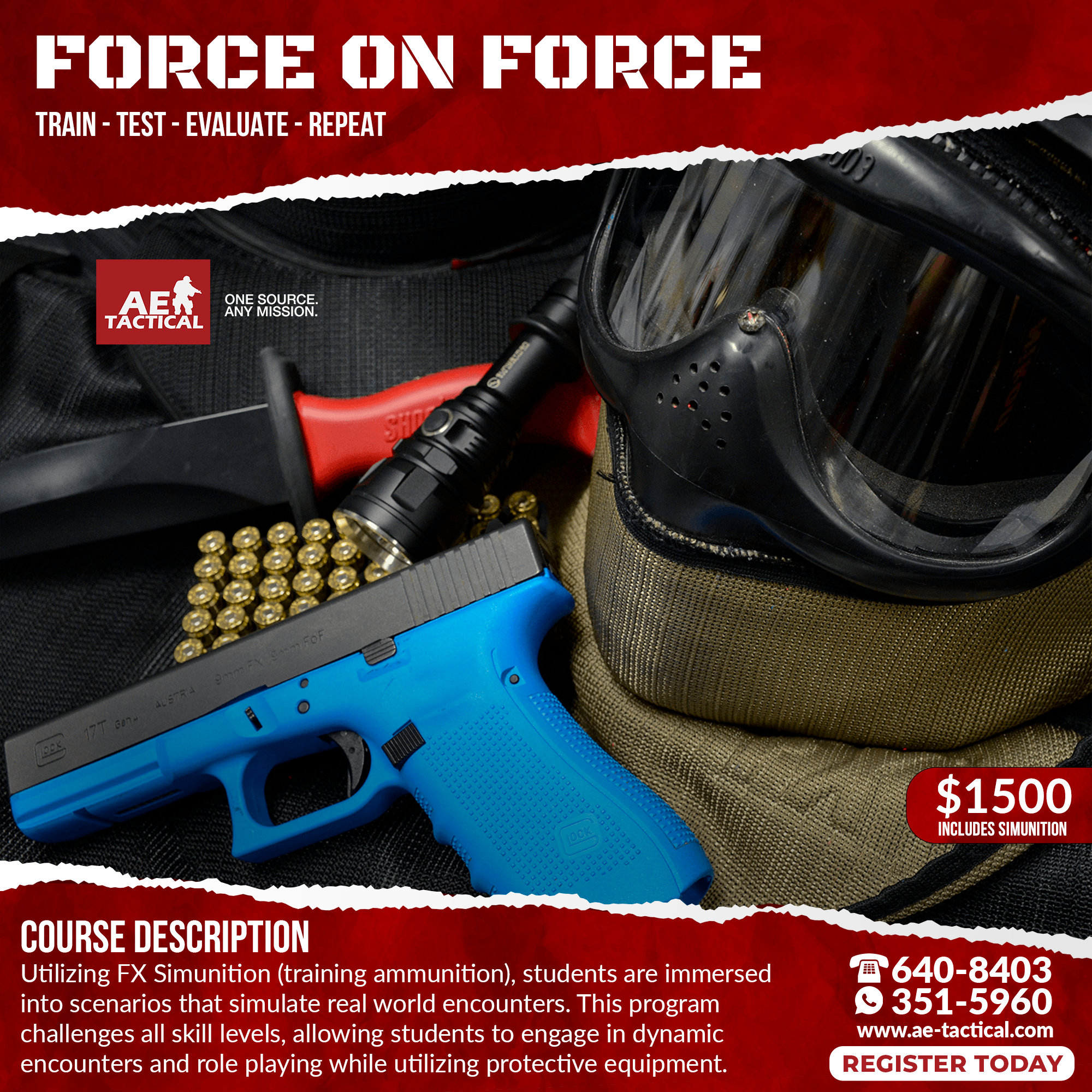 Force On Force Equipment