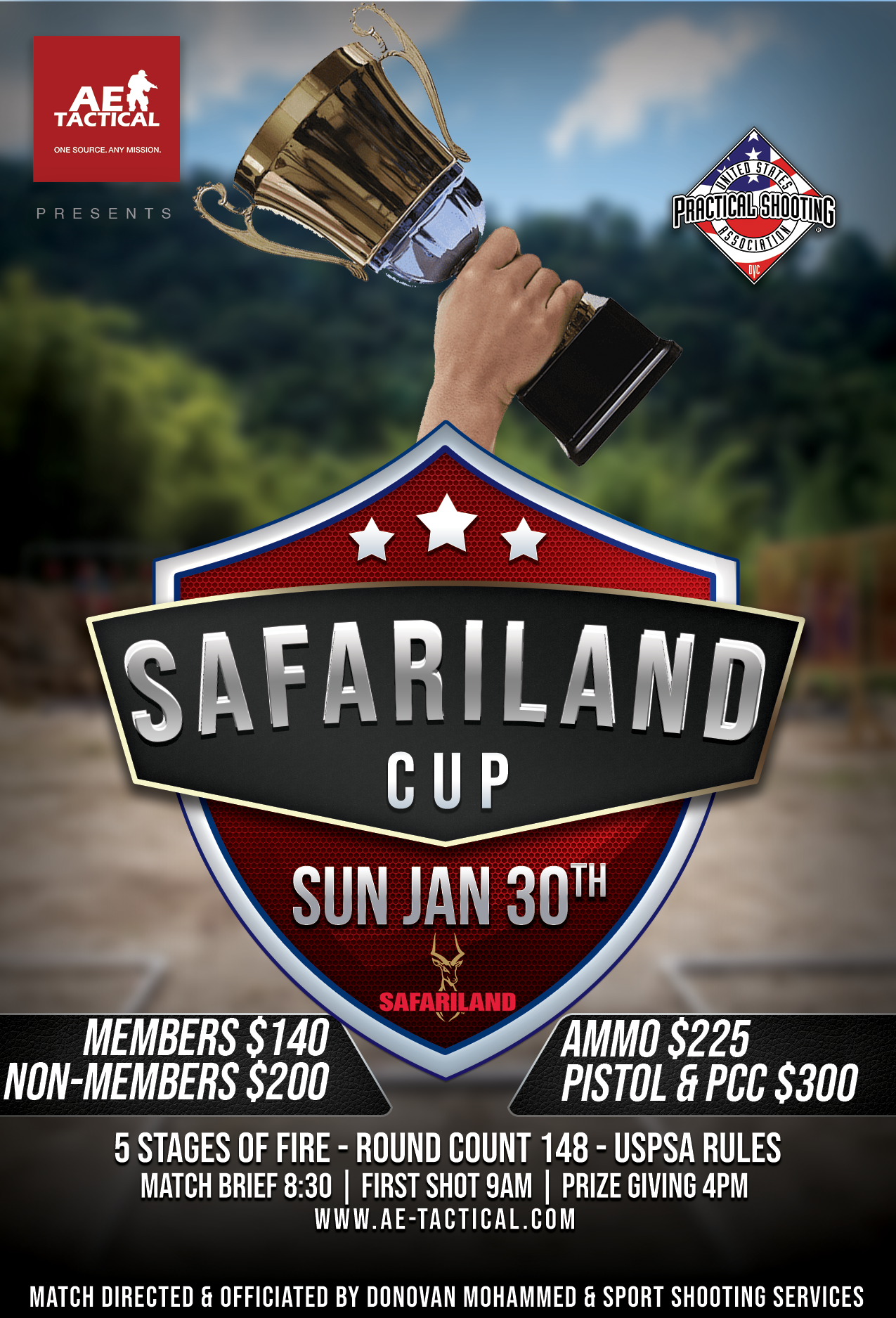 Safariland cup flyer